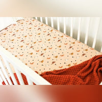 Sandy Dino Cot Sheet