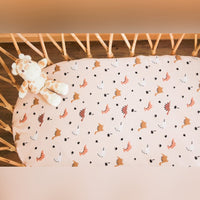 Sandy Dino Bassinet Sheet