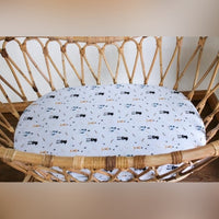 Woodland Fox Bassinet Sheet