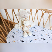 Woodland Fox Bassinet Sheet