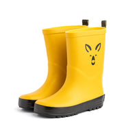 Mustard Yellow Kangaroo Gumboots